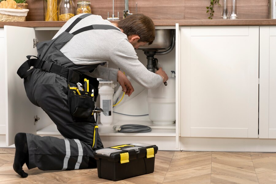 Plumbing service maintenance