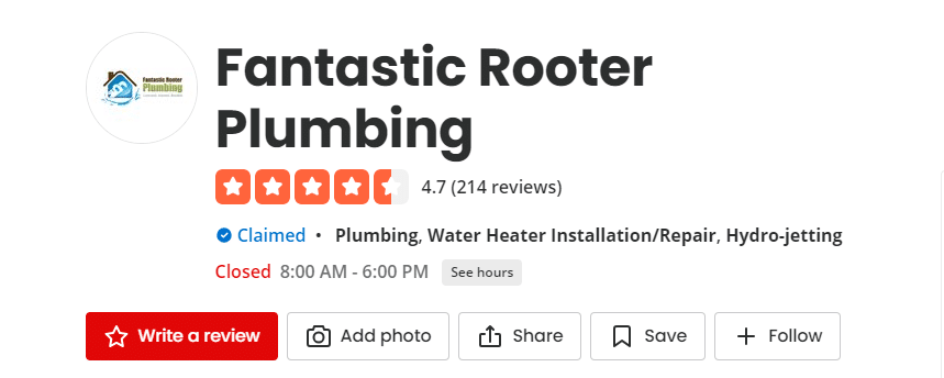 Fantastic Rooter Plumbing