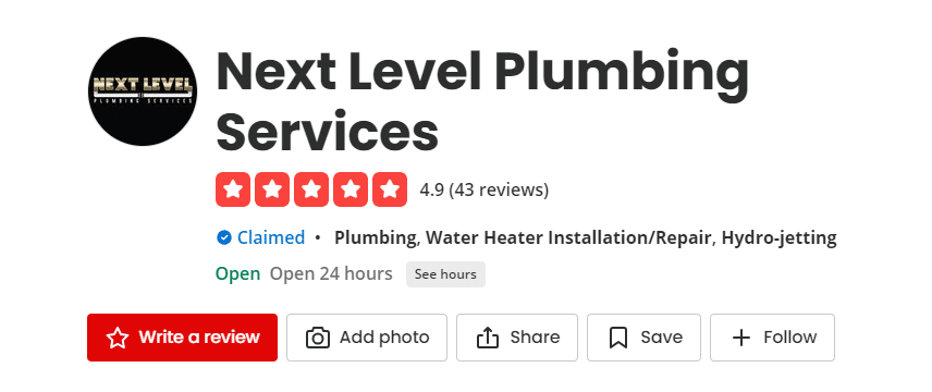 Next Level Plumbing