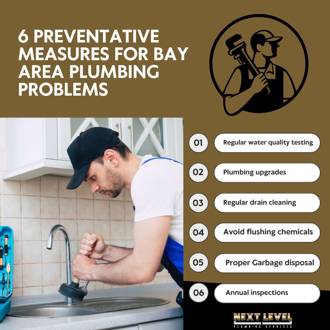 6 Preventative Measures for Bay Area Plumbing Problems